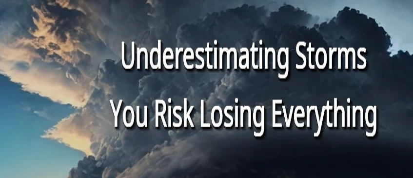 If you do not take storms seriously, you might not survive to regret it